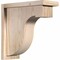 Ekena Millwork Del Monte Smooth Corbel w/Backplate, Douglas Fir, 5 1/2"W x 14"D x 14"H COR06X14X14DEL01SDF - alternate 1